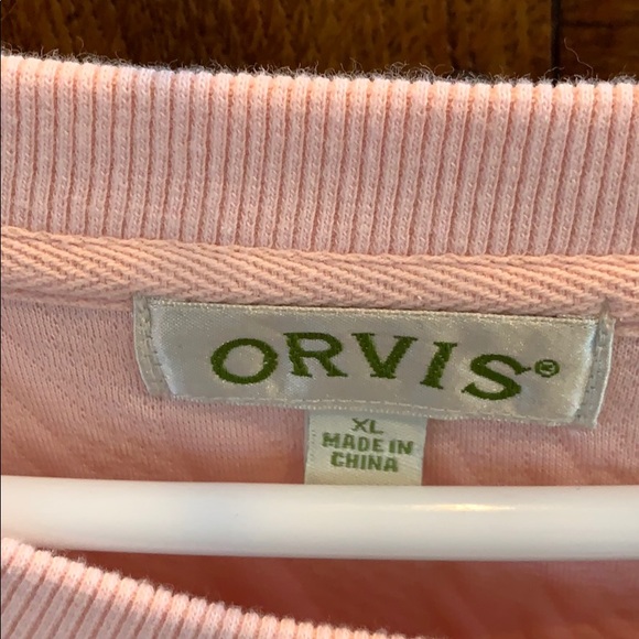 Good used Condition, Orvis Ladies’ quilted sweatshirt, XL - Picture 2 of 7